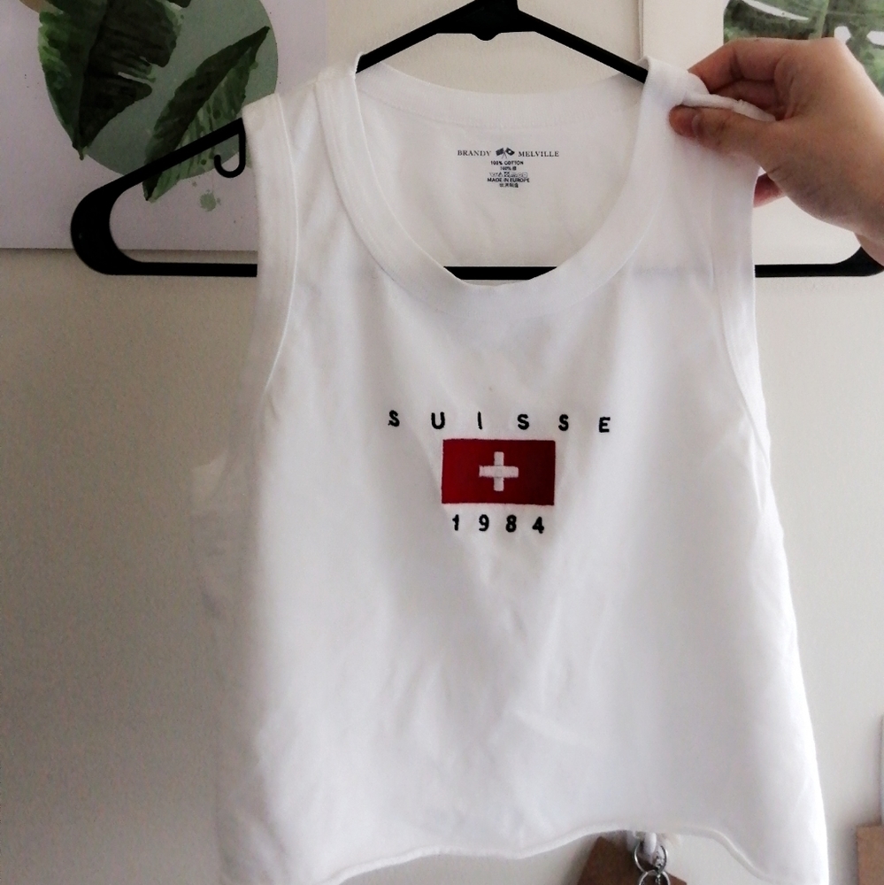 Brandy Swiss Connor Tank Top SOLD OUT ONLINE